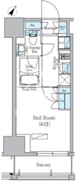 アーバネックス旗の台 903 間取り図