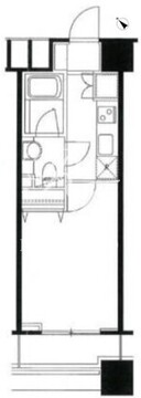 ファーストリアルタワー新宿 1010 間取り図