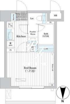 Ｌ・ＢＡＳＥ押上 S-403 間取り図