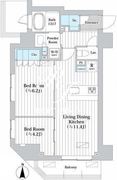 JP noie 錦糸町 505 間取り図