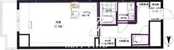 レジディア目白 620 間取り図