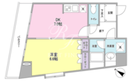 コンフォリア池尻 403 間取り図