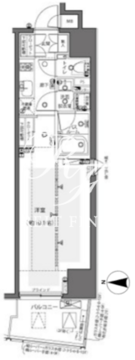 ズーム都庁前 705 間取り図