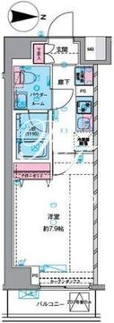 ジェノヴィア押上スカイガーデン 403 間取り図