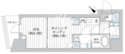 ライオンズフォーシア五反田 1204 間取り図