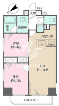 スパッジオ蔵前 201 間取り図