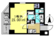プラトリエ北新宿 801 間取り図