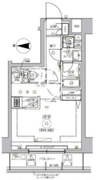 リルシアシティ東向島 402 間取り図
