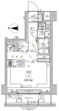 リルシアシティ東向島 902 間取り図