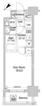 コンフォリア三田イースト 303 間取り図