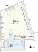 カスタリア恵比寿 701 間取り図