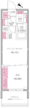 レジディア門前仲町プレイス 902 間取り図