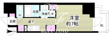 ミリアレジデンス根岸柳通り 601 間取り図
