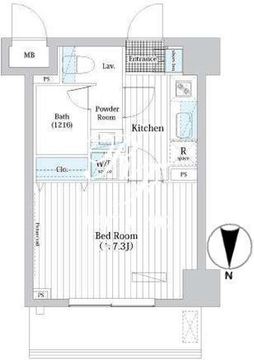 Ｌ・ＢＡＳＥ押上 S-604 間取り図