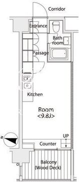 イプセ学芸大学 403 間取り図
