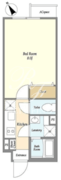グランカーサ田端 101 間取り図