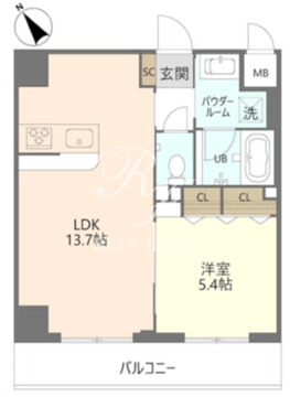 Ｌｅａ　Ｈａｌｅ 2F 間取り図