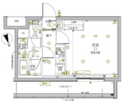 クレイシアIDZ新宿落合ディアコート 208 間取り図