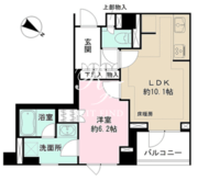 パークハウス中目黒 308 間取り図