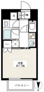サンウッド錦糸町フラッツ 307 間取り図
