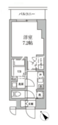 レジディア日本橋馬喰町2 1302 間取り図
