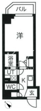 ルネサンスコート巣鴨 403 間取り図