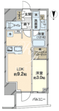 グランリビオ千代田平河町 6F 間取り図