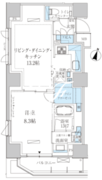 パークアクシス赤坂見附 405 間取り図