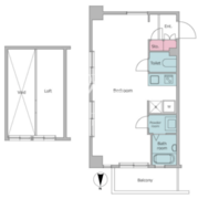 レジディア代々木2 503 間取り図 ?>