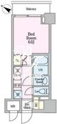 リビオメゾン戸越銀座 811 間取り図