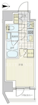 リビオメゾン戸越銀座 212 間取り図