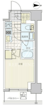 リビオメゾン戸越銀座 1109 間取り図