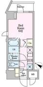 リビオメゾン戸越銀座 1304 間取り図
