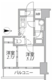 シーフォルム住吉 1006 間取り図
