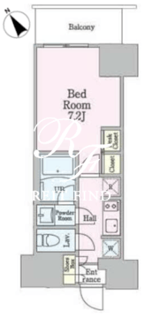 リビオメゾン南砂町 917 間取り図