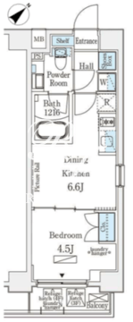 エトワール駒沢大学 301 間取り図