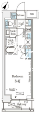 エトワール駒沢大学 403 間取り図