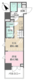 ルフォンプログレ四谷 207 間取り図