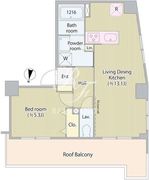 グラススペース 502 間取り図