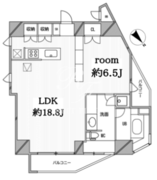 コートモデリア広尾 601 間取り図