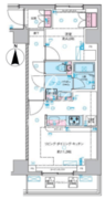ジェノヴィア本所吾妻橋スカイガーデン 211 間取り図