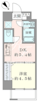 ＣＡＳＡ　ＥＳＴ　ＣＯＲＴＡ 201 間取り図