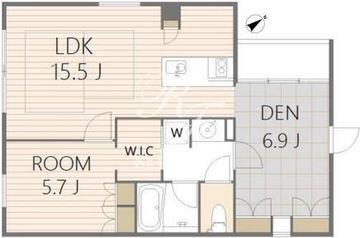 エスセナーリオ市ヶ谷 401 間取り図