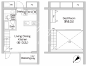 プライムアーバン市谷仲之町 402 間取り図