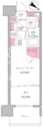 レジディア門前仲町プレイス 606 間取り図