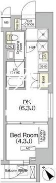 JP noie 門前仲町 904 間取り図