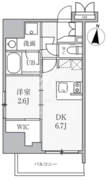 シーフォルム大井町2 301 間取り図