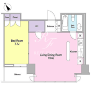 フォレストタウン参宮橋 1001 間取り図