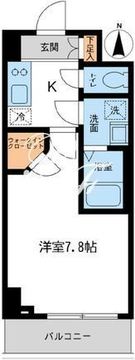 プライムアーバン住吉2 404 間取り図