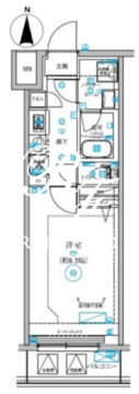 リルシア森下 503 間取り図
